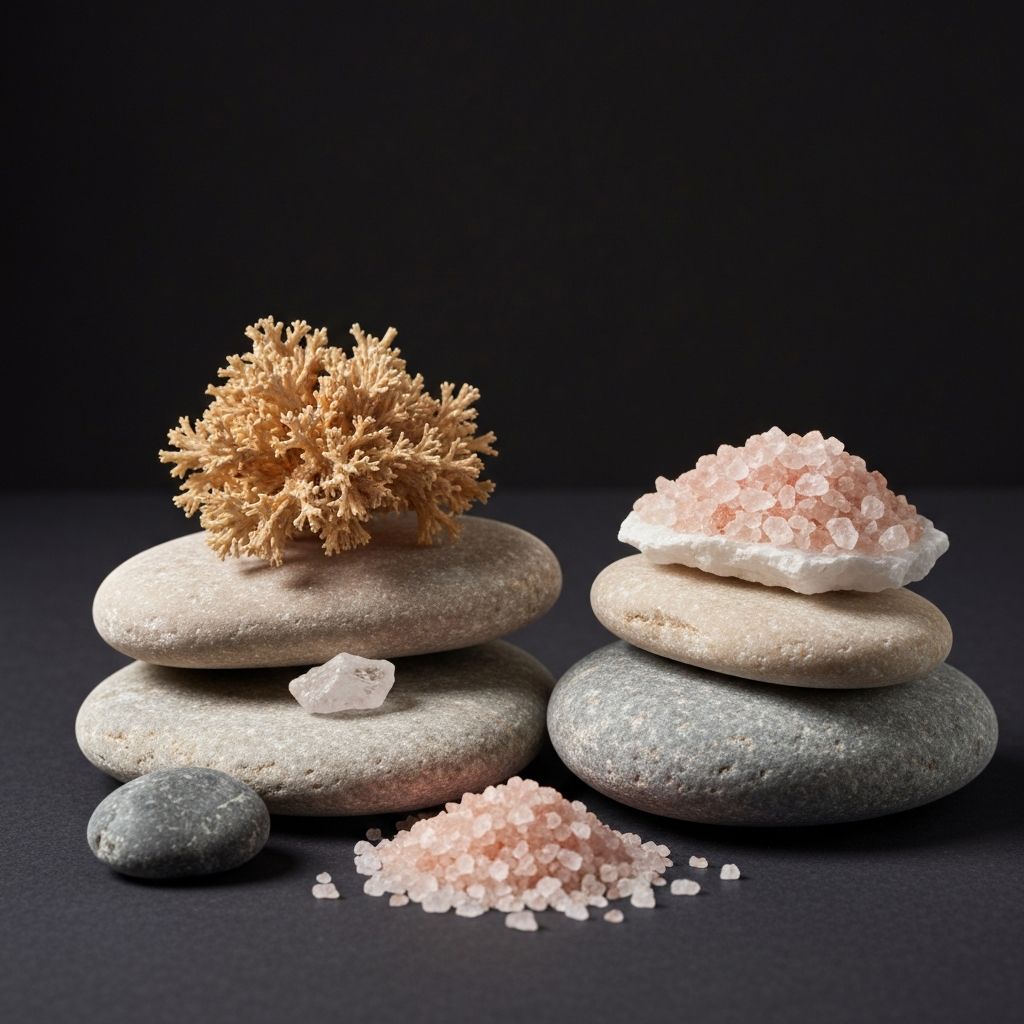 Natürliche Mineralstoffe und Salze